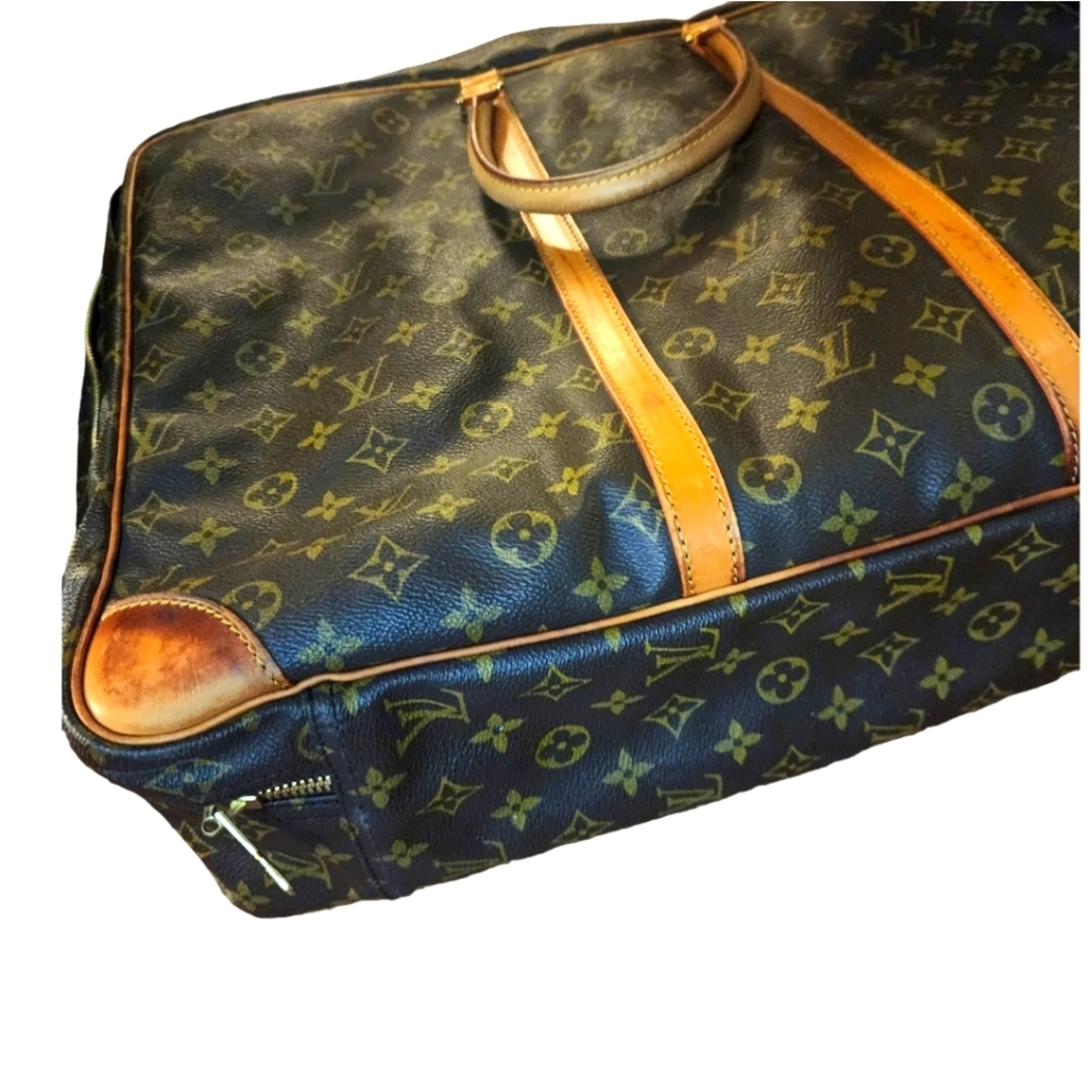 Louis Vuitton Sirius 45 Vintage Large Luggage Piece with Luggage tag, lock & key - Picture 3 of 16